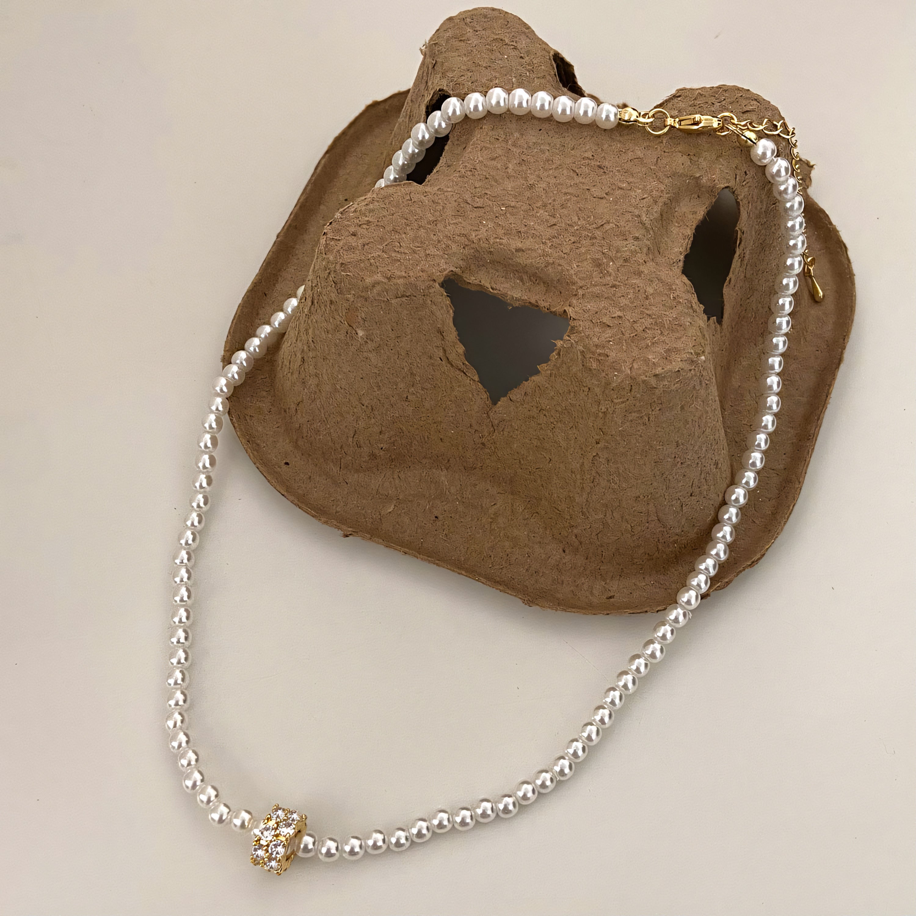 Midnight Crown Pearl Choker – LunaSol Evermore
